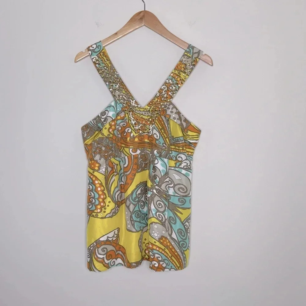 KATE SPADE NEW YORK Silk Printed Blouse